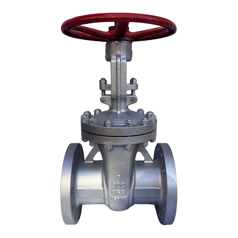 API 603 Manual Operated Flange End Stainless Steel Wedged Gate Valve