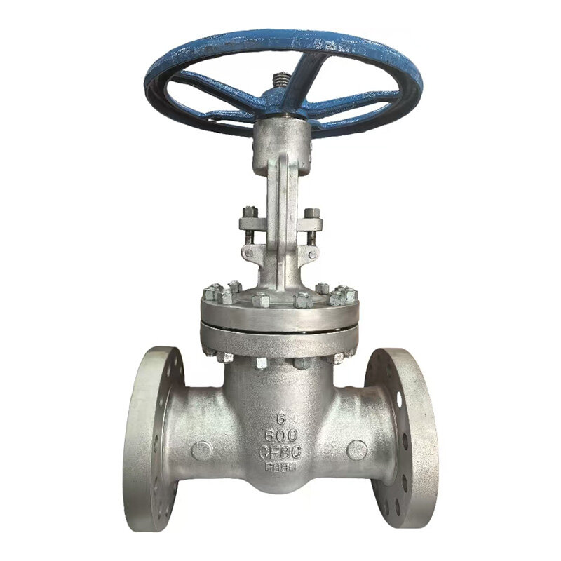 GB Standard Rising Stem Manual Operated CF8 Flange End Stainless Steel Wedged Gate Valve