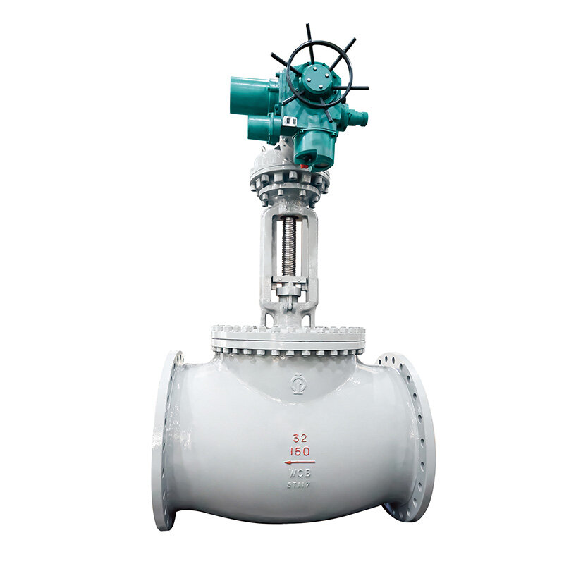 WCB Large-Bore RF Electric Flanged API600 Globe Valve