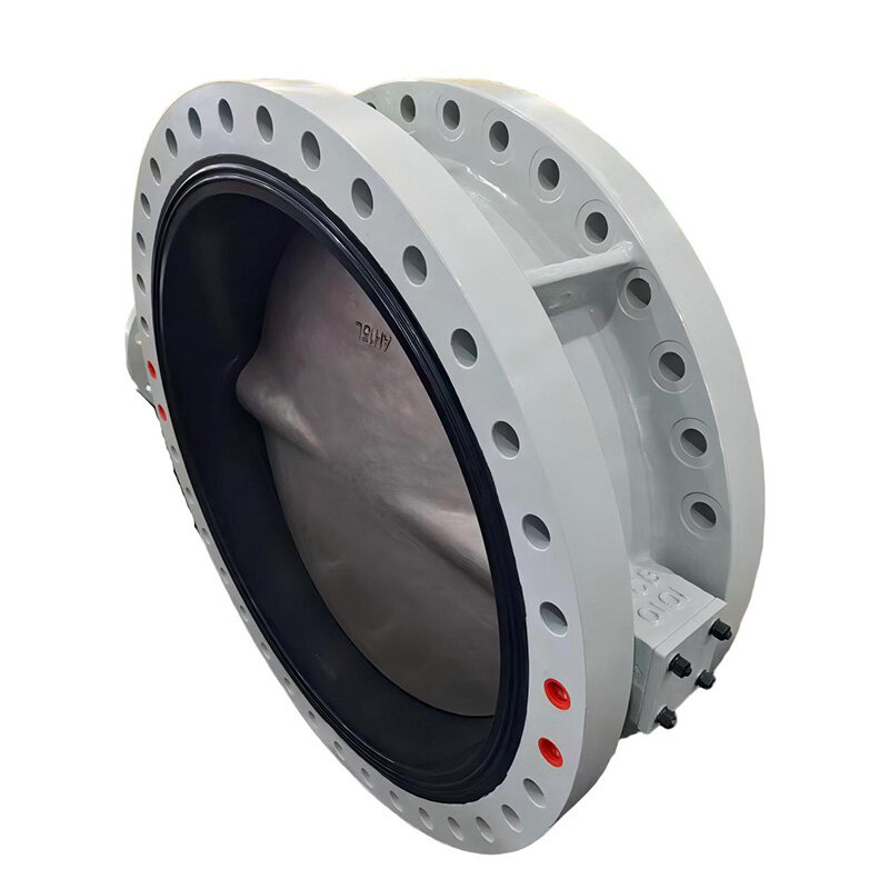 API609 ASME Large Bore Flanged PTFE Lined Butterfly Valve