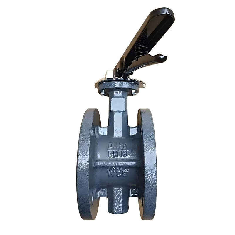 API609 American Standard Manual Soft Seal Flanged Butterfly Valve